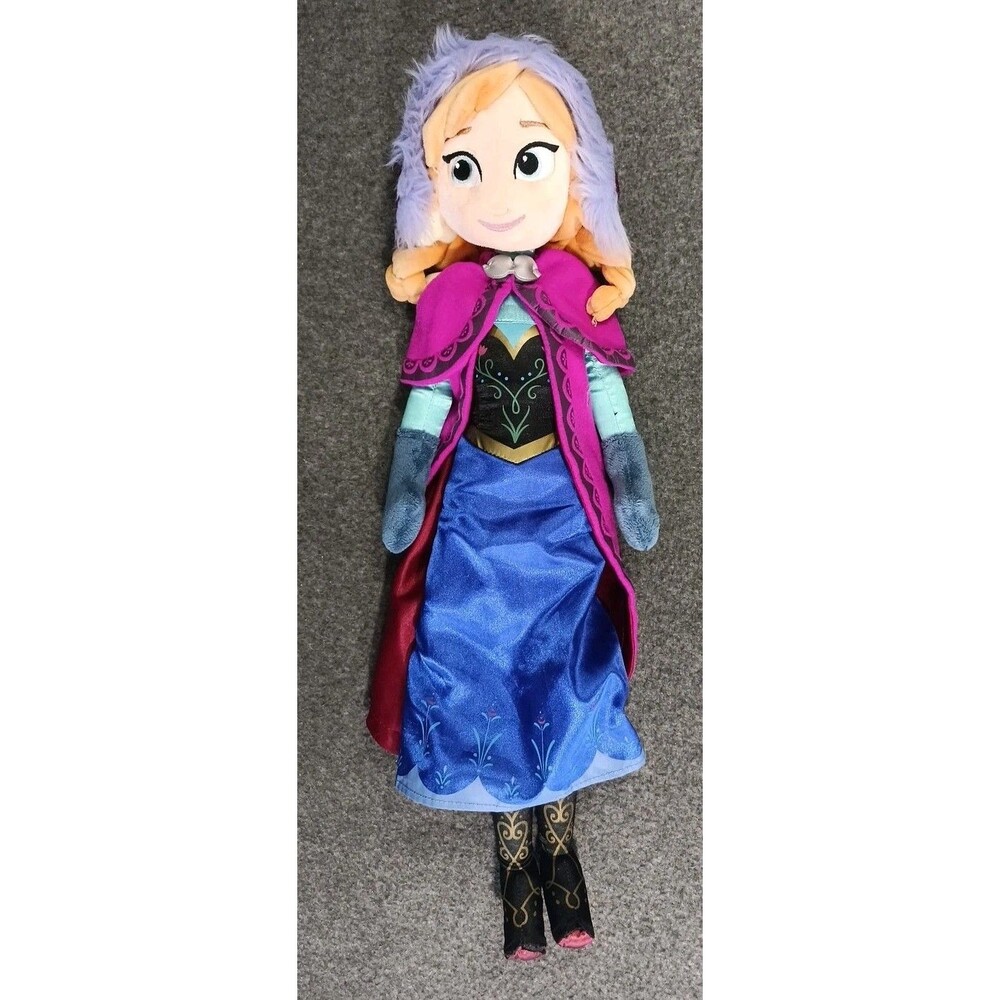 Anna Plush Character Frozen Princess Disney Movie 22" Soft Doll